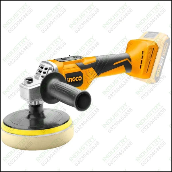 Ingco Lithium-Ion Angle Polisher APLI2001 in Pakistan - industryparts.pk