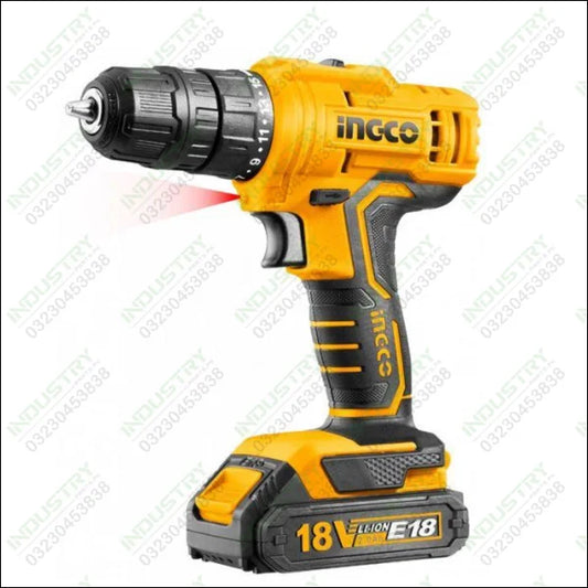 INGCO Lithium-Ion cordless drill CDLI18011 in Pakistan - industryparts.pk