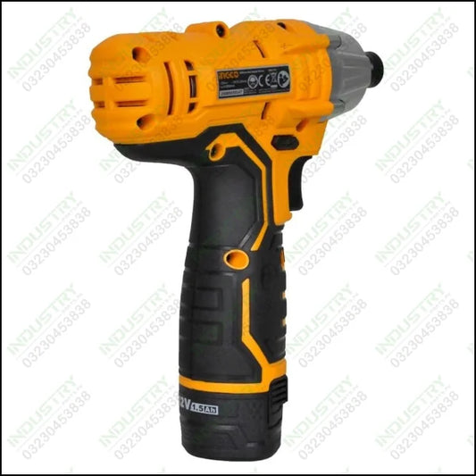 INGCO Lithium-Ion impact driver CIRLI1201 in Pakistan - industryparts.pk