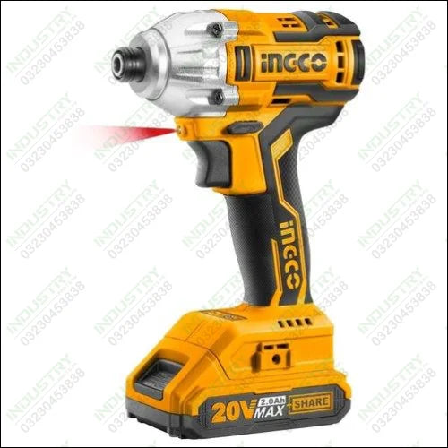 Ingco Lithium-Lon impact driver CIRLI20030 in Pakistan - industryparts.pk