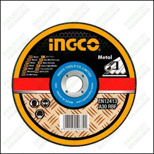 Ingco MCD121001 Abrasive metal cutting disc in Pakistan - industryparts.pk