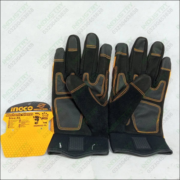 Ingco Mechanic Gloves XL in Pakistan - industryparts.pk