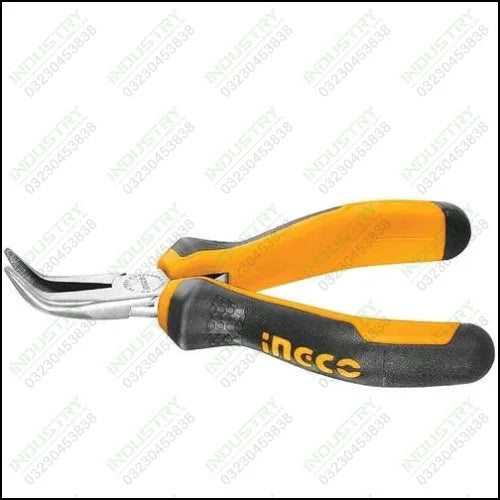 Ingco Mini bent nose pliers HMBNP08115 in Pakistan - industryparts.pk