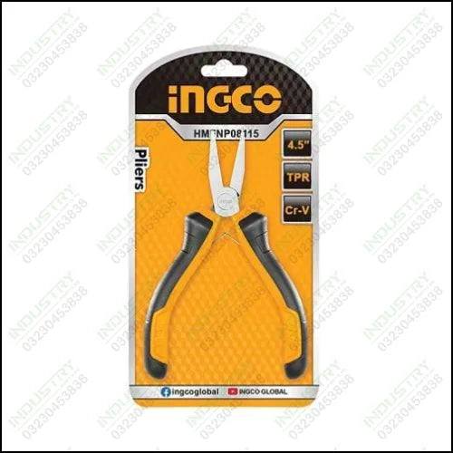 Ingco Mini flat nose pliers HMFNP08115 in Pakistan - industryparts.pk
