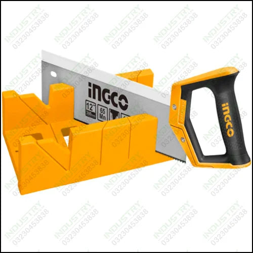 Ingco Miter Box and Back Saw Set HMBS3008 In Pakistan - industryparts.pk