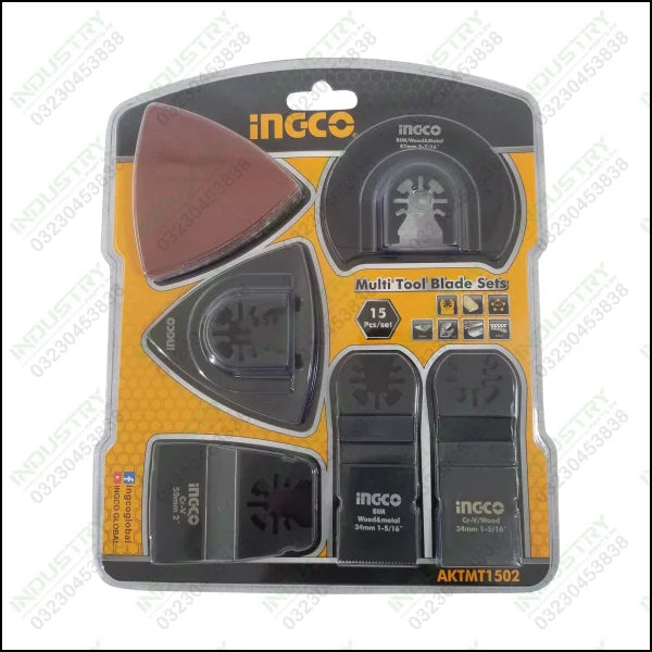 Ingco Multi Tool Blade Set AKTMT1502 in Pakistan - industryparts.pk