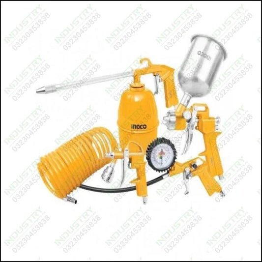 INGCO Paint Sprayer Air Tools Set 5 PCS AKT0053-3 in Pakistan - industryparts.pk