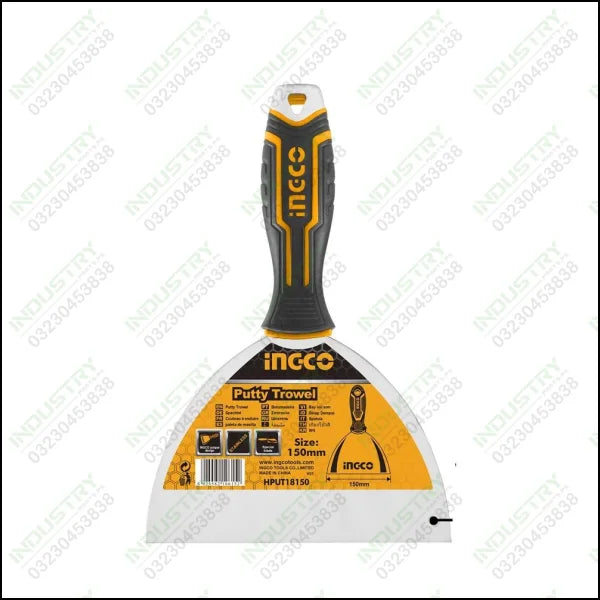 Ingco Putty Trowel Industrial HPUT18150 in Pakistan - industryparts.pk