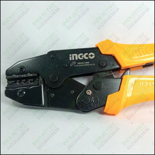 Ingco Ratchet Crimping Plier HRCPL1506 in Pakistan - industryparts.pk