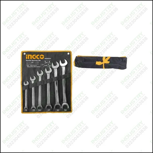 Ingco Ratchet Spanner Set HKSPAR1061 In Pakistan - industryparts.pk