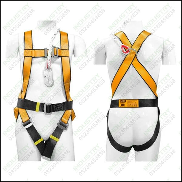 Ingco Safety Harness HSH501502 in Pakistan - industryparts.pk
