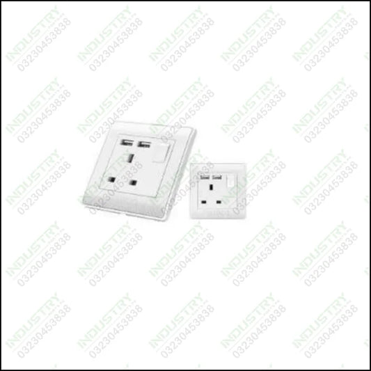 Ingco Socket with USB outlet HESST0113AUS in Pakistan - industryparts.pk