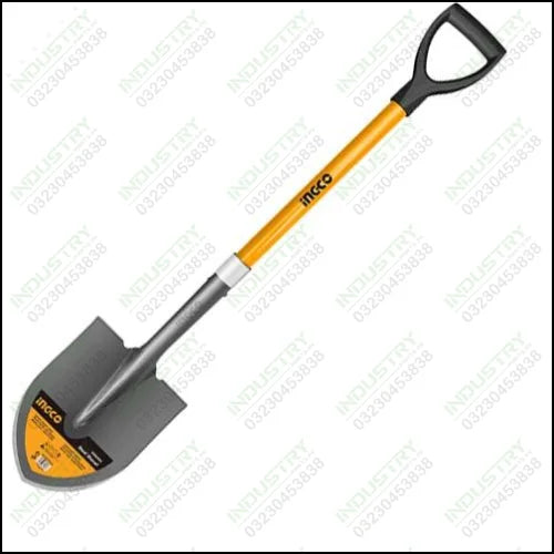 Ingco Steel shovel with handle HSSH0203 in Pakistan - industryparts.pk