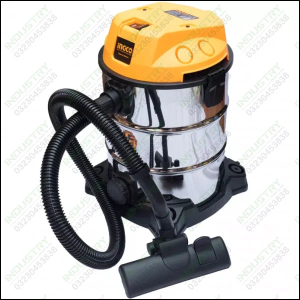 INGCO Vacuum Cleaner Wet & Dry VC13301 in Pakistan - industryparts.pk