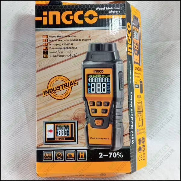 Ingco Wood Moisture Meters HETWM01 in Pakistan - industryparts.pk