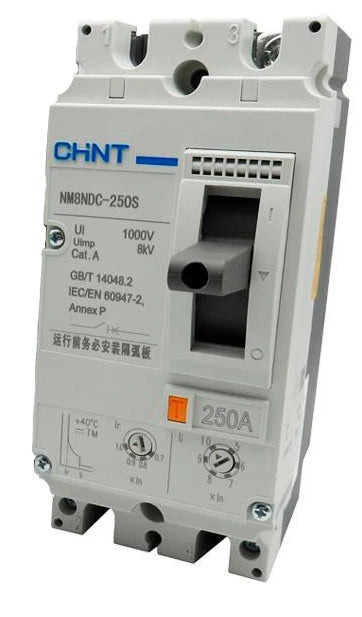 CHINT NM8NDC-125/2P, 250/2P DC Breaker in Pakistan