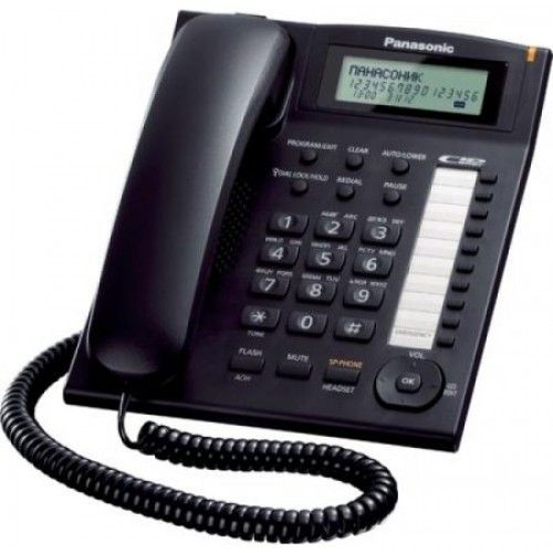 Panasonic Corded Phone Caller ID 50 Station Phone Book Speaker Phone Made in Malaysia in Pakistan