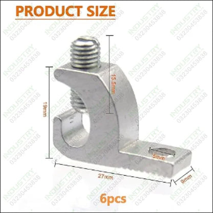 Lay-in Lug, AWG 14-4 Copper Conductor Lay-in Connector for Grounding and Bonding in Pakistan