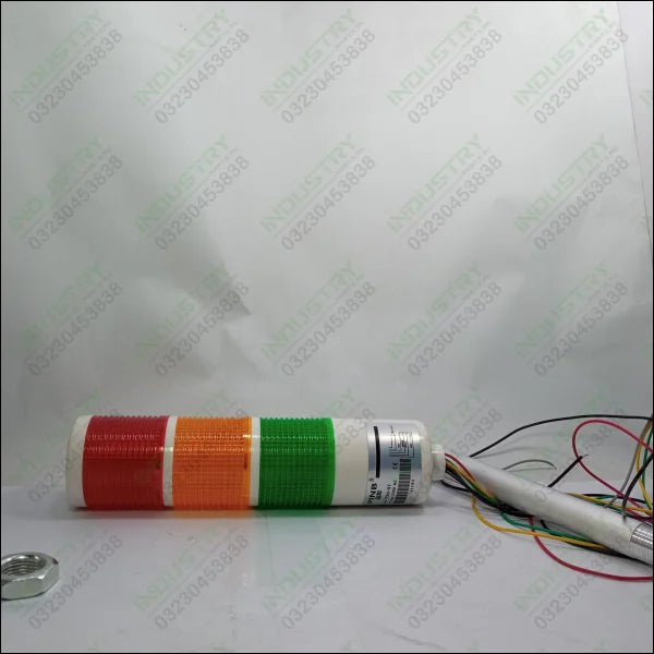 LED Industrial Signal Tower Light 3 Colors Flash LED Light Warning Lamp for CNC Machines - industryparts.pk