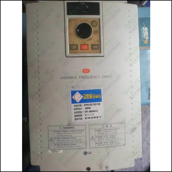 LG IS5 VARIABLE Frequency Drive SV155is5-4N INPUT:3PH