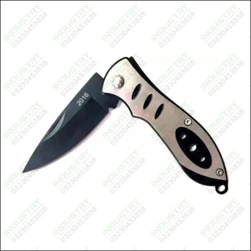 Light Duty Foldable Knife Green/Silver/Black 6inch - industryparts.pk