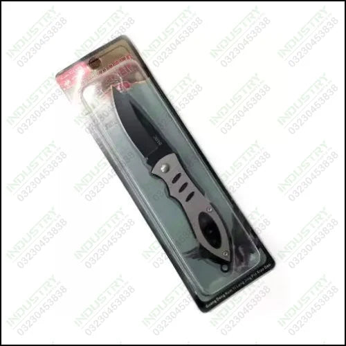 Light Duty Foldable Knife Green/Silver/Black 6inch - industryparts.pk