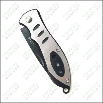 Light Duty Foldable Knife Green/Silver/Black 6inch - industryparts.pk