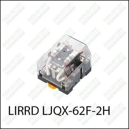 LIRRD LJQX-62F-2H 12 Volt High Power Relay - industryparts.pk