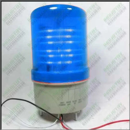 LTE - 1101 High - quality Rotating LED Warning Light in Pakistan - Blue