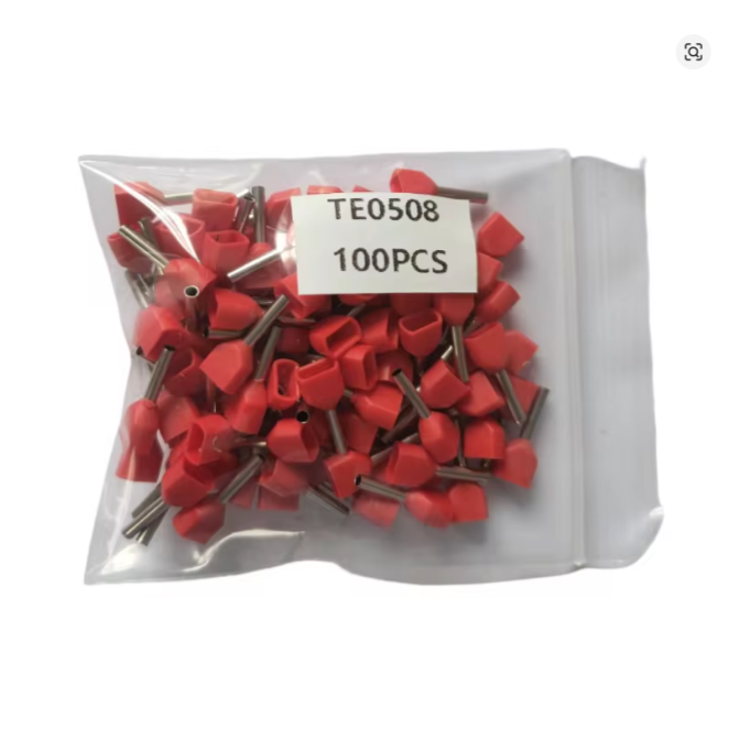 TE0508 Copper Insulated Dual Cable Lugs in Pakistan - RED