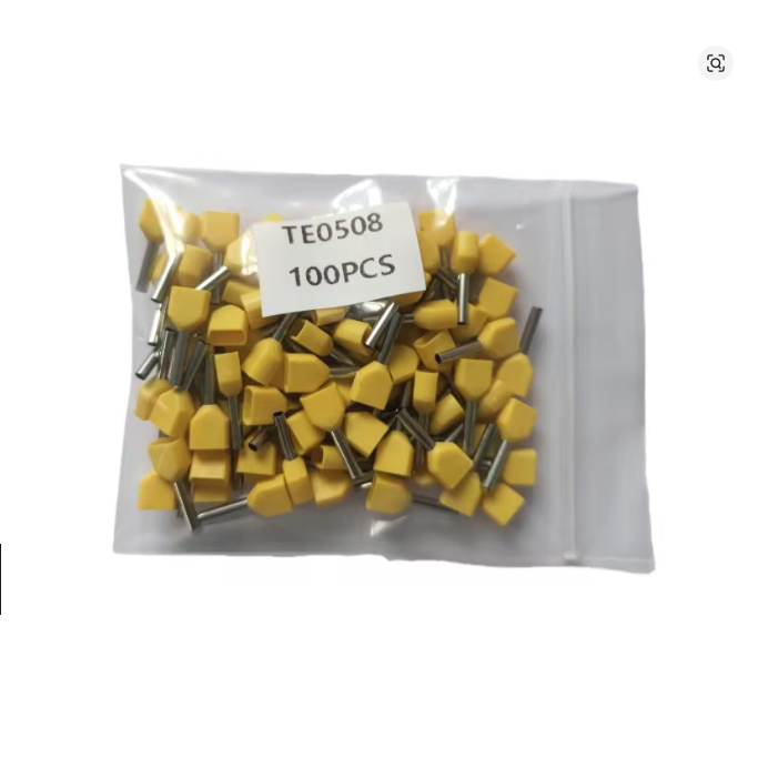 TE0508 Copper Insulated Dual Cable Lugs in Pakistan - YELLOW