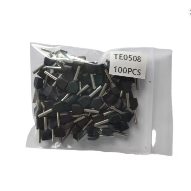 TE0508 Copper Insulated Dual Cable Lugs in Pakistan - BLACK