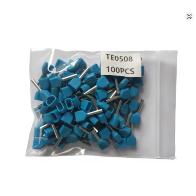 TE0508 Copper Insulated Dual Cable Lugs in Pakistan - BLUE