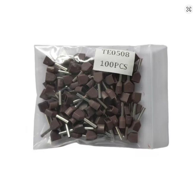 TE0508 Copper Insulated Dual Cable Lugs in Pakistan - BROWN