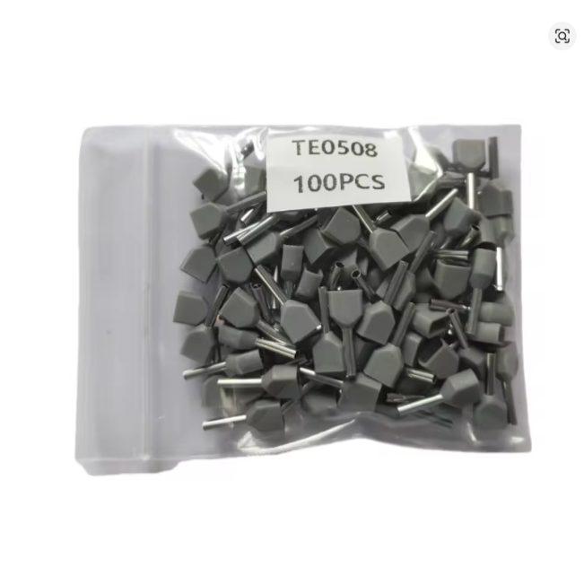 TE0508 Copper Insulated Dual Cable Lugs in Pakistan - GREY