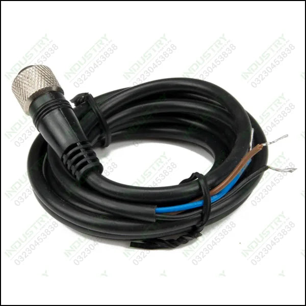 M12 3-Pins 2m Female Cable Sensors connector in Pakistan