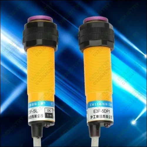 M18 5m Sensing DC E3F-5L, E3F-5DP1 Photoelectric Proximity Switch Photo Sensors - industryparts.pk