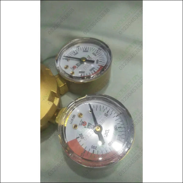 M66/861oxygen regulator gas pressure gauge High Low Pressure manometer oxygen In Pakistan - industryparts.pk