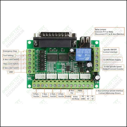 Mach3 Breakout Board 5 Axes CNC Breakout Board