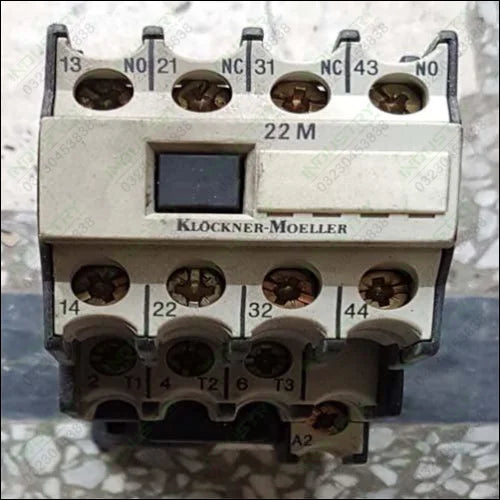 Magnetic Contactor Klockner Moeller DIL00AM/22 in Pakistan - industryparts.pk