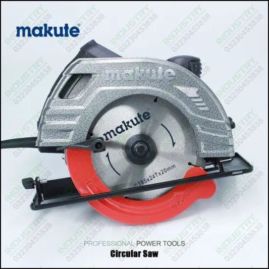 Makute 185mm 1380W Circular Saw Machine (CS003) - industryparts.pk