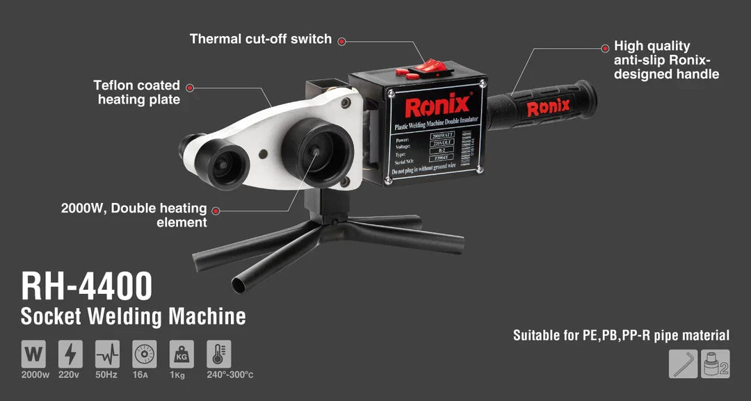 RONIX Socket Welding Machine RH-4400 in Pakistan