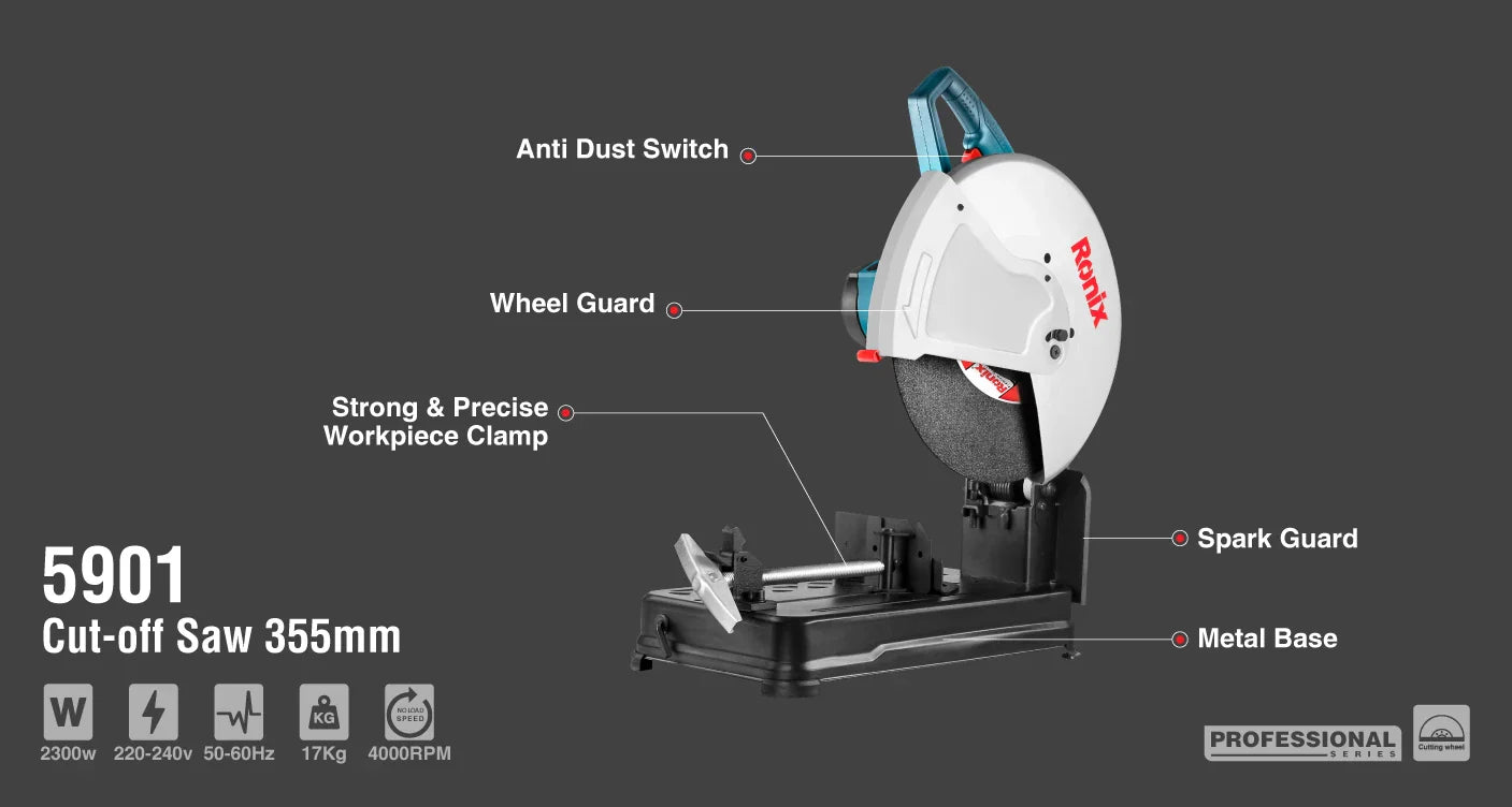 RONIX Cut-off Saw 355mm 5901 in Pakistan