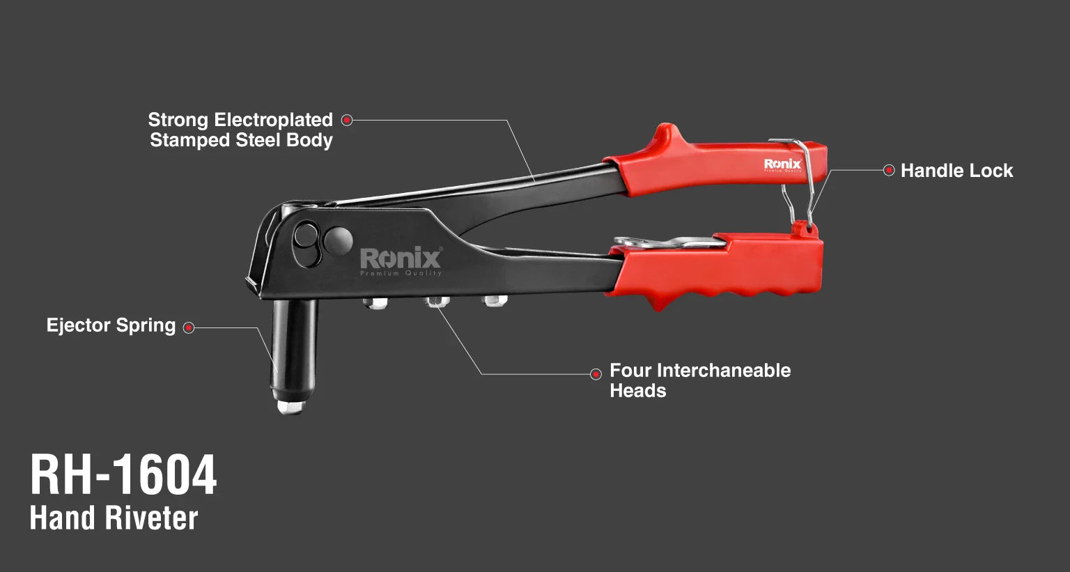 RONIX Hand Riveter RH-1604 in Pakistan