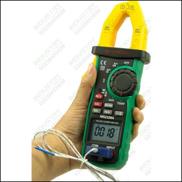 MASTEC MS2109A Digital AC DC Clamp Meter in Pakistan