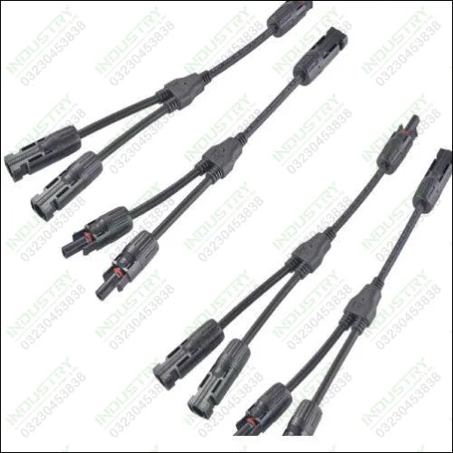 MC4 Y Connector Connecting Solar Panels in parallel in Pakistan - industryparts.pk