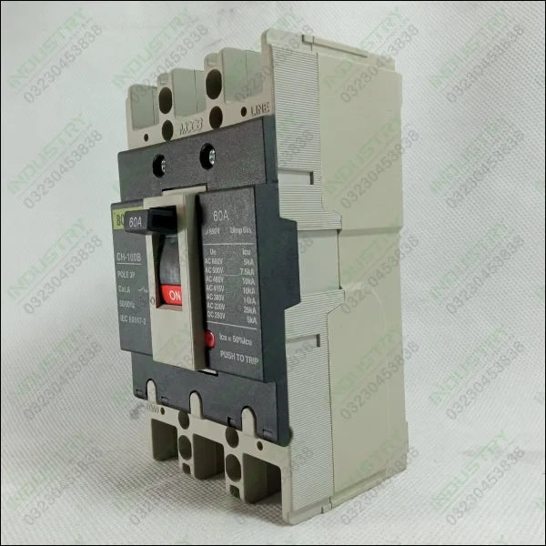 MCCB Boneega Three Pole Circuit Breaker in Pakistan - industryparts.pk