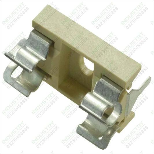 MCHTC-15M -  Fuse holder, Fuse Block, PCB Mount, 250V, 6.3A, 5 x 20mm, Solder, Through Hole - industryparts.pk