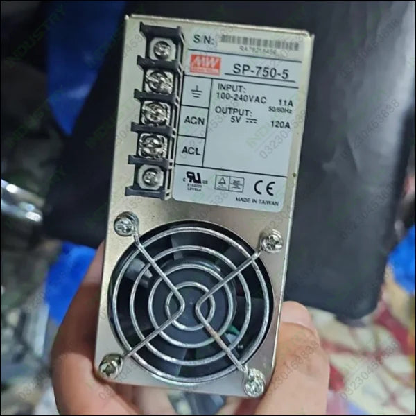 MEAN WELL SP-750-5, 5VDC 120.0A 600W POWER SUPPLY in Pakistan
