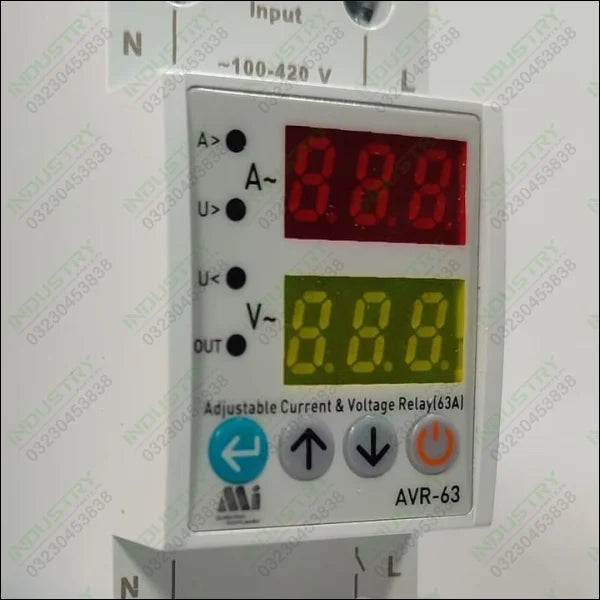Mi AVR-XX Over & Under Voltage and Current Protraction Relay in Pakistan